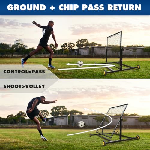MR Height Adjustable Sports Rebounder for Lacrosse, Baseball & Softball