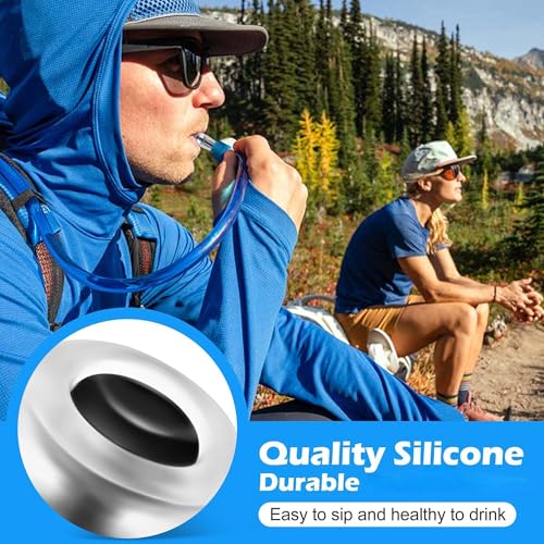 Enhon Hydration Bladder Silicone Bite Valve Replacement - color: Black
