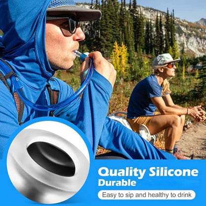 Enhon Hydration Bladder Silicone Bite Valve Replacement - color: Black