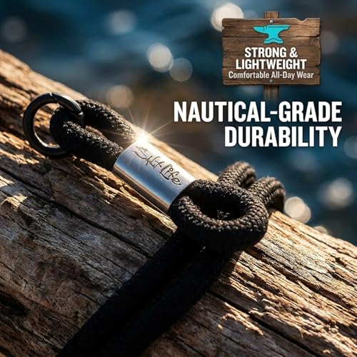 Salt Life Phone Lanyard Wrist Strap – Cell Phone Lanyard with Tether Tab, Anti-Loss Phone Wrist Strap for Any Smartphones - color: Aqua