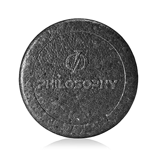 Philosophy Gym 18" High-Density Foam Roller for Exercise, Massage, Muscle Recovery - Round, Black - color: Black, size: 18 Inch