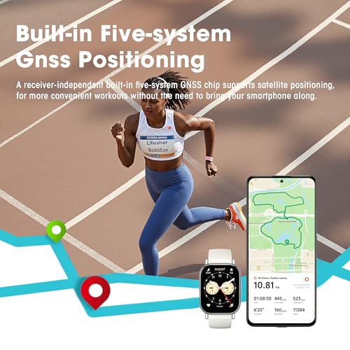 Xiaomi Redmi 5 Lite Smart Watch, Step Counter Watch for Women Men with 2" LCD Large Display, 140 Sports Modes, 5ATM Waterproof (Lite-Light Gold) - color: Lite-light Gold