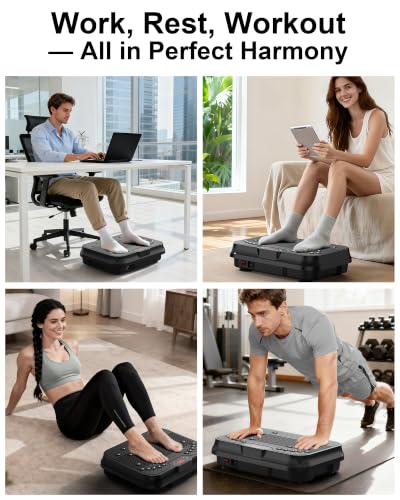 Vibration Plate Exercise Machine for Lymphatic Drainage and Weight Loss
