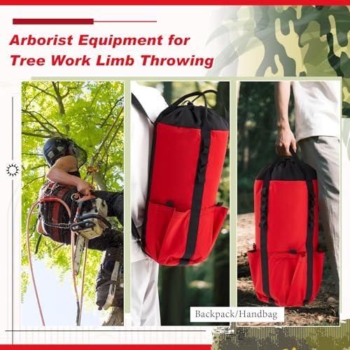 Arborist Rope Storage Bag 30l, Rock Climbing Rope Bucket Backpack
