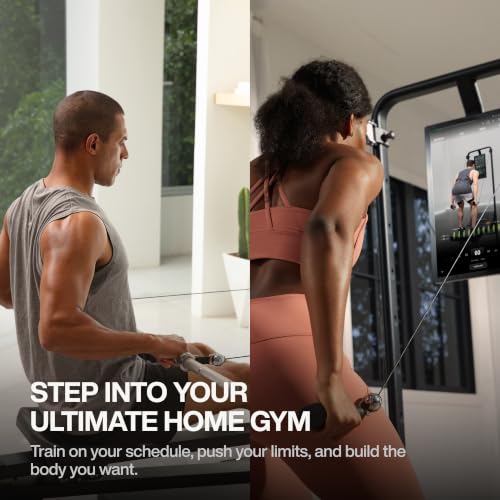 Speediance Gym Monster Smart Home Gym, Multifunctional Strength Training Machine, Smith Machine Power Cage Workout Station, Squat Rack Cable Machine, Full Body Fitness Equipment for Home Workout - style: Family Plus