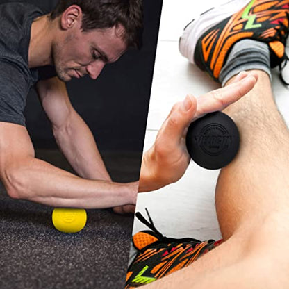 Velocity Lacrosse Balls - 1, 2, 3, 6, 12, 18, 24, 36, 60 and 120 Packs - for Practice, Official NFHS and College Approved Size - color: Yellow, size: 1 Ball, style: Practice Ball