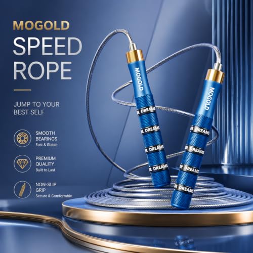 Pro Adjustable Speed Jump Rope - 10ft 4mm PVC Steel Wire with Dual Ball Bearings & 360° Spin - Metal/Rubber Ergonomic Grips for CrossFit, HIIT, Weight Loss, Home Gym Workouts for Men & Women - color: Black