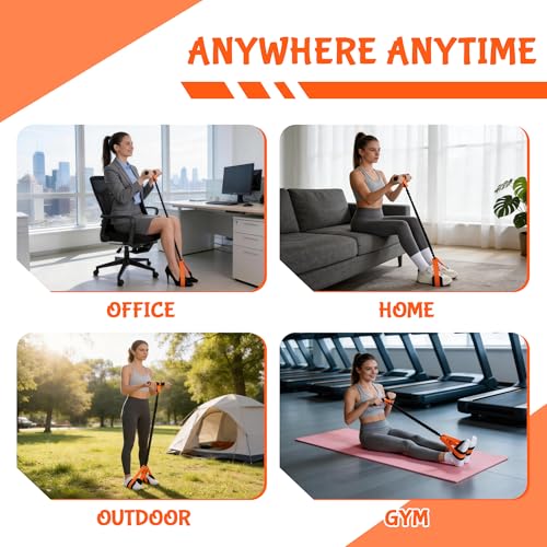 Multifunction Pedal Resistance Band with Handle