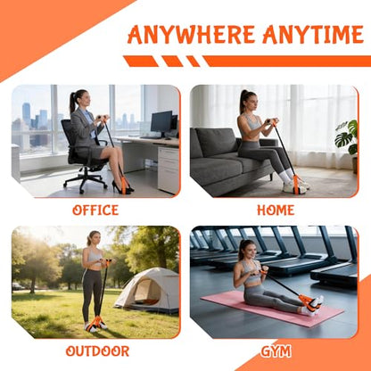 Multifunction Pedal Resistance Band with Handle