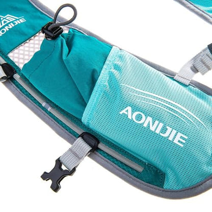 AONIJIE Hydration Vest Pack Backpack 5L 5.5L Marathoner Running Vest Race Hydration for Women and Men Trail Run Hiking Jogging - color: Black +1.5L
