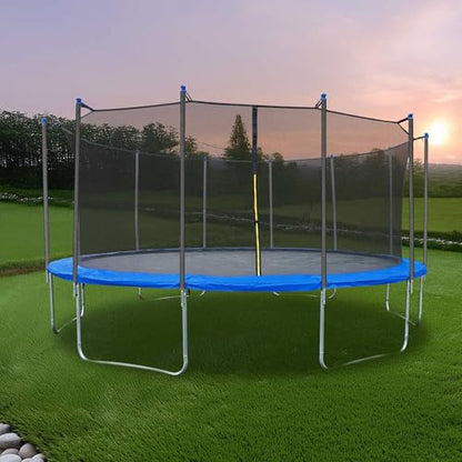 AW Universal Trampoline Replacement Enclosure Poles Accessories with Clamp - size: 78" , 6 Pole