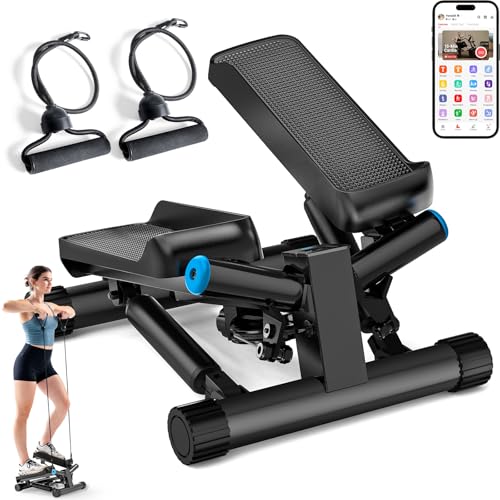 JLL Smart Twist Stepper Machine Stair Stepper with Resistance Bands