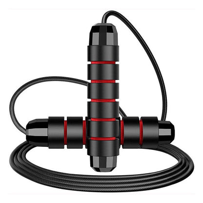 Jump Rope, Adjustable Jumping Ropes for Men, Ball Bearings Tangle-Free Rapid Speed Cable Skipping Rope, Adjustable Jumping Ropes for Fitness Home Exercise