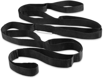 Stretching Strap Yoga Strap Physical Therapy for Home Workout, 10 Loops Non-Elastic Stretch Band for Pilates, Flexibility, Exercise and Gymnastics
