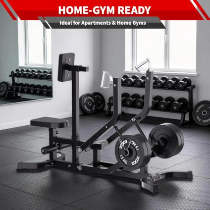 Garvee Seated Row Machine, Back Machine Gym Equipment, 400LBS