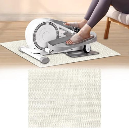 Non-Slip Mat, Perfect for Under Desk Elliptical Peddler Foot & Leg Pedal Trainer for Senior Fitness Home Sport Accessories, Enhanced Stability & Floor Protection