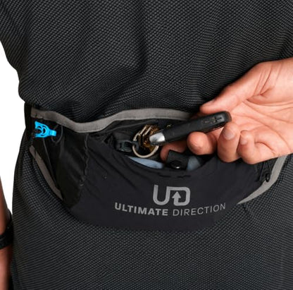 Ultimate Direction Race Belt 6.0 Running Belt, Onyx, One Size - color: Onyx