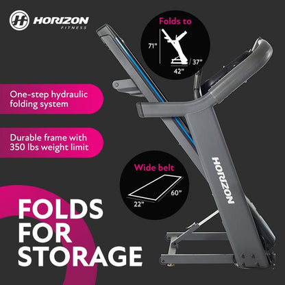 Horizon Fitness Treadmill - style: 7.4 AT