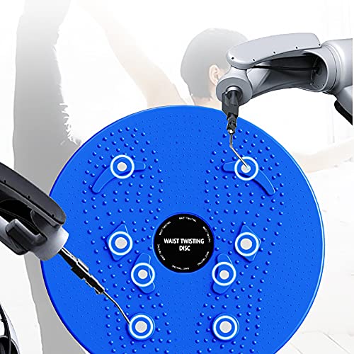 Body-Sculpting Ab Rotating Twisting Waist Disc, Body Sculpting Abdominal Muscle Exercise Balance Board Disc Twister for with 8 Magnets, PURLE