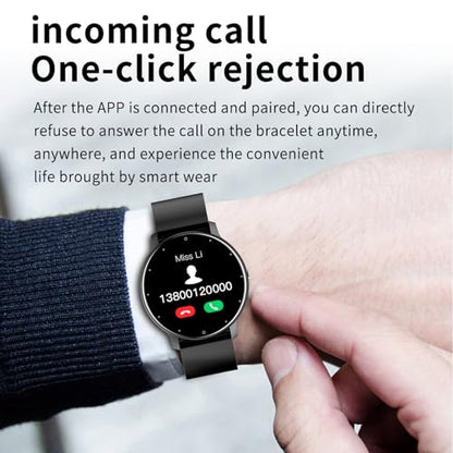 Smart Fitness Tracker with Step Counter - Bluetooth Calling & 100+ Exercise Modes for Health Monitoring - Perfect for Fitness Lovers and Runners