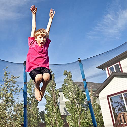 NONMON Trampoline Replacement Safety Net 12ft 13ft 14ft 15ft - size: 12ft 6 pole