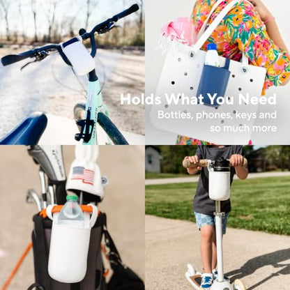 Ryan & Rose Cutie Holder Universal Stroller Cup Holder (White) - color: White