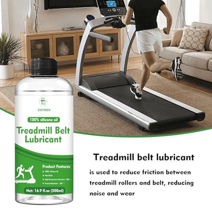 EIGTWEN 500ml Treadmill Lubricant for Belt, 100% Silicone Treadmill Oil - size: 500ml
