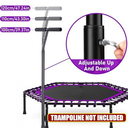 Straight Leg Trampoline Handle Bar, Fits 0.98-1.38in Rebounder Tubes
