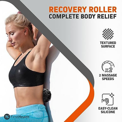 Vibrating Massage Ball, Deep Tissue Trigger Point, Myofascial Release, Yoga