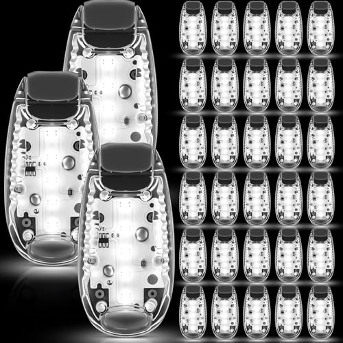 Copkim 30/60/100 Pcs LED Running Light Bulk - color: White