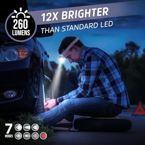 Energizer LED Headlamp PRO (2-Pack), IPX4 Water Resistant Head Light - color: Purple, size: 2-Pack