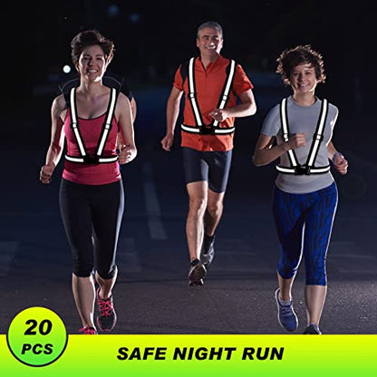 Hercicy Reflective Vest High Visibility Safety Vests Bulk - color: Black