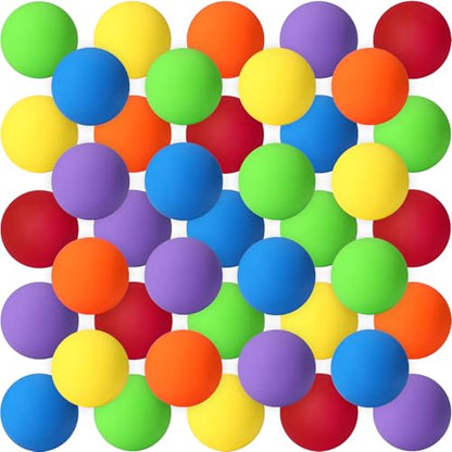 Sosation 36 Pcs Lacrosse Balls Bulk 2.5 Inch Soft Rubber Massage Balls