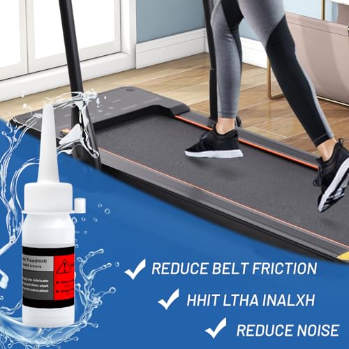 100% Silicone Treadmill Belt Lubricants/Lubes - 25ml/Bottle, No Odor and No Toxic, Easy to Use, Disposable Lubricant, High Temperature Resistant and Stable Lubricant-4pcs