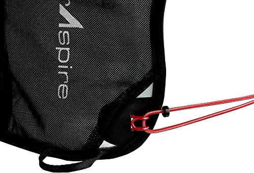 Ultraspire Momentum Running Race Vest - color: 2.0 Black/Red, size: Medium (32"-38")