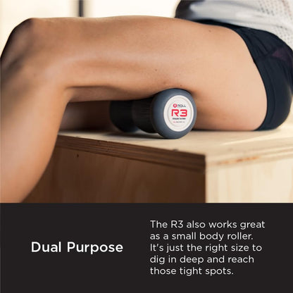 ROLL Recovery R3 (Sea Salt Gray) - Orthopedic Foot & Plantar Fascia Massage Roller - color: Sea Salt Gray
