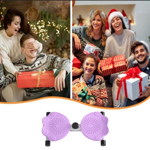 Waist Twister Machine for Exercise - color: purple cat