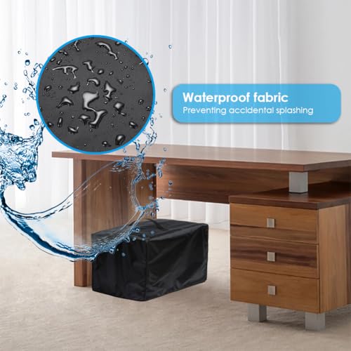 Under Desk Elliptical Machine Cover Sitting Under Desk Elliptical Exerciser Cover Under Desk Exerciser Elliptical Trainer Protective Cover for Home Office Gym - size: 25"Lx20"Wx12"H