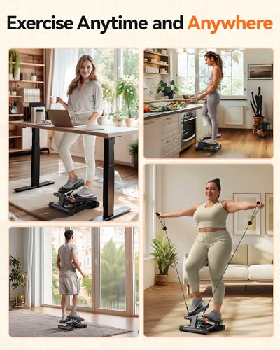 Niceday Steppers for Exercise at Home, Mini Stepper with 300LBS Capacity