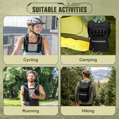 Hydration Backpack - Water Backpack with 2L Water Bladder