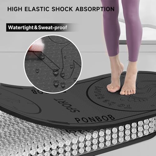 Jump Rope Mat, Non-Slip Workout Mat for Home Gym Fitness