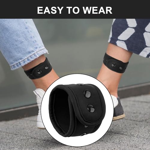 Ankle Band Fitness Pedometer for Men&Women,Compatible with Fitbit Flex 2/One/Zip/Charge 2 3/Alta HR or Garmin Vivofit/2/3/4/JR Fitness Tracker,Adjustable Breathable Sport Ankle Band