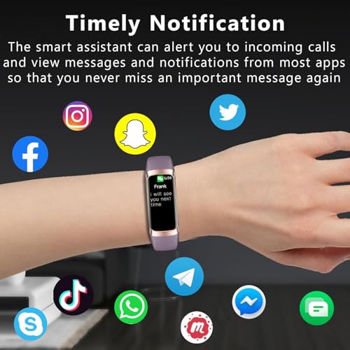 Fitness Tracker Activity Tracker Smart Watch 1.10''AMOLED Touch Color Screen,Smart Watch with 24/7 Blood Oxygen Heart Rate,Sleep Monitor,IP68 Waterproof,Step Counter Health for Women Men (Wine red) - color: Wine red