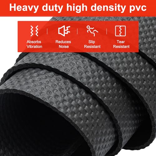 Treadmill Walking Pad Mat for Carpet Floors,29.5x70.8"Foldable Treadmill Mat for Hardwood Floors,Non-Slip Exercise Equipment Mat for Under Exercise Bike,Walking Pad & Elliptical,Noise Shock Absorption - size: 29.5" × 70.8"