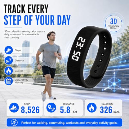 Vibrating Alarm Wristband Clock Smart Watch Bracelets for Mens Digital Heavy Sleepers Fit Wrist Womens Tracker Vibro Vibration Silent Small Distance Teens Shock Despertador Band Alert - color: Pink