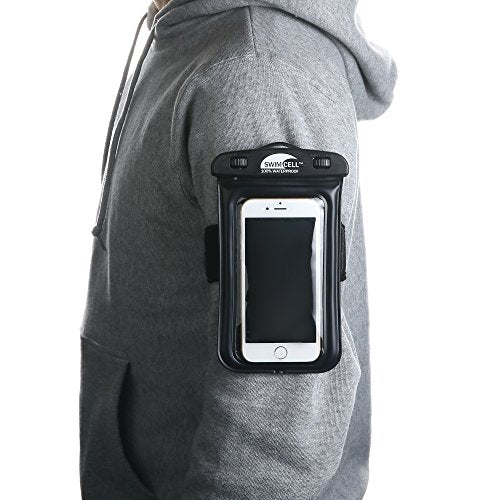Waterproof Phone Holder For Running and Swimming With Armband - Standard - size: Standard No Headphone Jack