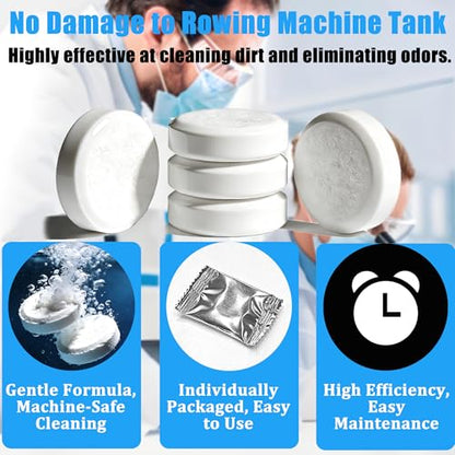 Premium Water Purification Tablets for Rowing Machine Tanks