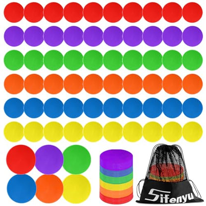 Poly Spots for Gym Floor 4inch 4.72inch 6inch 9 inch Poly Spot Markers - size: 9 inch