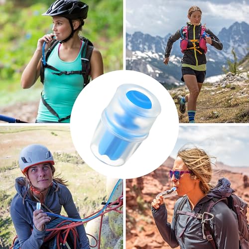 Enhon Hydration Bladder Silicone Bite Valve Replacement - color: Blue