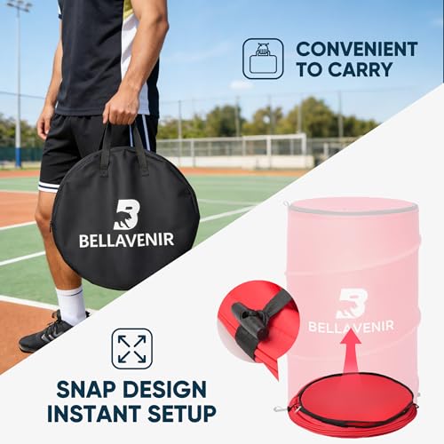 BELLAVENIR 4-Pack Pop-Up Defender Dummies for Basketball, Soccer and Football Training